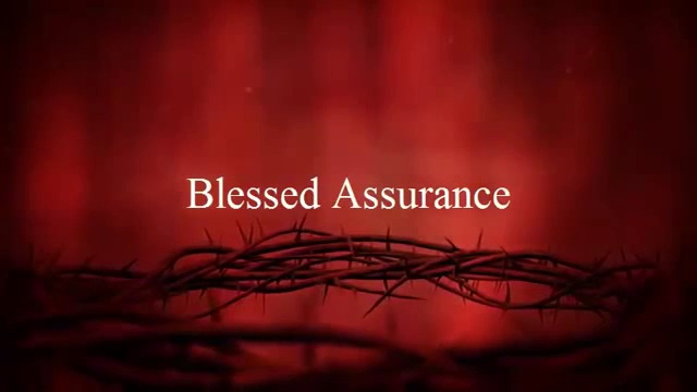 blessed assurance